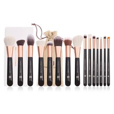 綜合彩妝刷組 15入, 混色, 1組