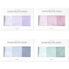 Walgadaks 色彩調色盤便利貼 彩繪 300 便條紙 A套組, 彩繪 301, 302, 303, 304, 1套