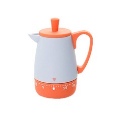 natureahn 機械式鬧鈴計時器, 橘色水壺, 1個