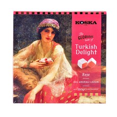 KOSKA 鄂圖曼設計土耳其玫瑰軟糖, 350g, 1個