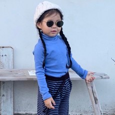 Neul兒童款緊密刷毛高領