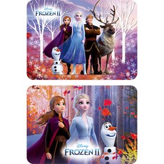 迪士尼冰雪奇緣2拼圖 2種組 PLD80-19+PLD80-20, 1套, 80件