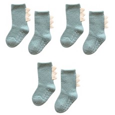 Mom's care Point 恐龍新生兒睡襪 3