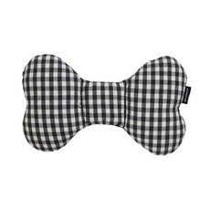 Ma lolotte 格紋蝴蝶型枕頭, 黑色