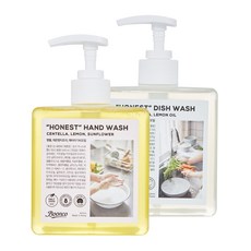 文庫歐內斯特洗手液 400ml + 洗碗液 400ml 套組, 1組