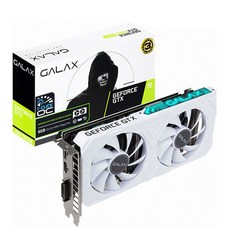 갤럭시 GALAX 지포스 GTX 1660 SUPER EX OC D6 6GB 그래픽카드 WHITE