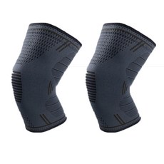 라온텐 스포츠용 무릎보호대 블랙 STM001, 2개