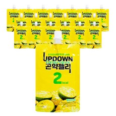 업다운 곤약젤리 깔라만시, 150ml, 20개