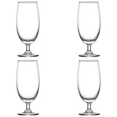 Pasabahce 帕莎帕琦 Pasabahce水滴飲料杯 450ml, 頂部直徑 5.8cm x 高度 18.4cm x 底部直徑 7.8cm, 4個