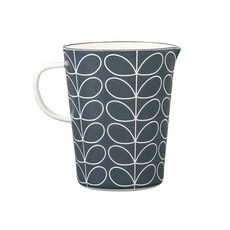 orla kiely 搪瓷搪瓷量杯大, 灰色, 800毫升