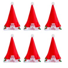 PARTYSHOW 娃娃聖誕帽, 雪人, 6個