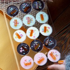 15格迷你圓形模具, 單色, 10個