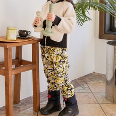 유라비 아동용 드리프 눈썰매 패딩 팬츠