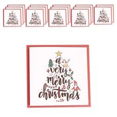 Inp 聖誕樹卡片組, 聖誕樹, 15個