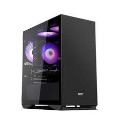프리플로우 조립PC HOME GAMING 라이젠 5 (AMD R5-3600), 블랙, WIN 미포함, RAM 16GB, SSD 500GB