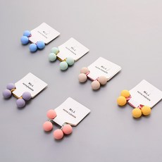 HANNAL RIBON 粉彩圓髮圈 6款 2入