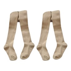 Lilynboni 孩童素色褲襪 2件組