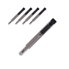 deLi 得力 30度金屬切刀小號2084, 混色, 5個