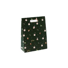 Donna&Deco 海洋聖誕手提盒 M, 綠色, 5個