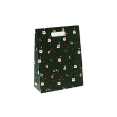 Dona&Deco 海洋聖誕手提盒 L, 綠色, 5個