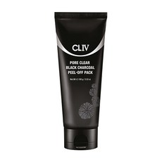 클리브 포어 클리어 블랙 숯 필 오프 팩, 1개입, 1개