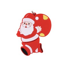 칼론 크리스마스 캐릭터 USB메모리 선물산타, 128GB, 1개