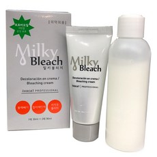 Milky低損傷漂髮劑 第1劑 30ml+第2劑 90ml, 1套
