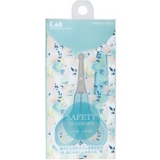 카이 얇은날 safty 미용가위 끝이 뭉툭한타입 KQ3152, 혼합 색상, 1개