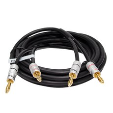 마하링크 국산 바나나플러그 케이블 30C, CP-0874, 혼합 색상, 1개