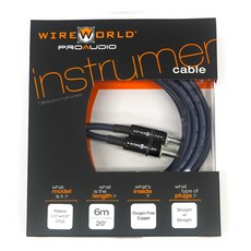 와이어월드 Polaris 악기용 케이블 Straight to Straight 6m, 혼합 색상