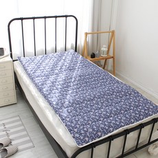 CHOUETTROOM SEMI 仙人掌超細纖維溫水暖墊套, 藍色