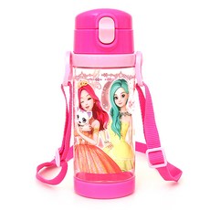 Secret Jouju 珠珠的秘密 按壓式吸管水壺 PM132, 混色, 500ml