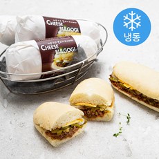 테이트 매콤 치즈 불고기 치아바타 (냉동), 190g, 1개입, 3개