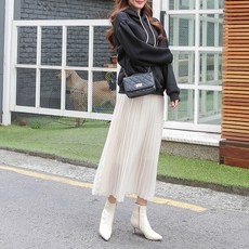 엄짱 카스피 셔링 기모 임산부 후드티
