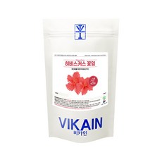 비카인 히비스커스 꽃잎, 100g, 1개, 1개