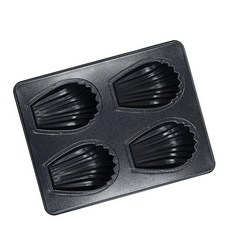烘焙工廠大王瑪德蓮4格模具, 1個