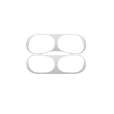 비쉐르 에어팟 프로 18K 도금 철가루 방지 스티커, 실버