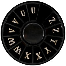 MEIBROWN 字母美甲鑽飾組 UVWXYZ M02231, 混色, 1個