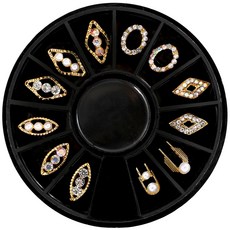 MEIBROWN 鑽石美甲裝飾組 M02233, 混色, 1套