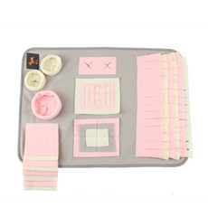 JONi 狗狗嗅聞嗅覺遊戲墊 一般型 小型 70 x 50 cm, 灰色, 1個