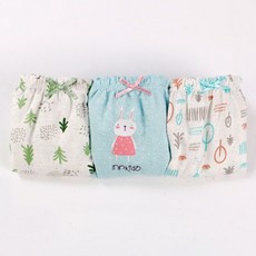 MRKIDS 女孩童平口短褲3入組