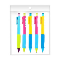델리 샤프 펜슬 EU60600 랜덤 발송, 0.5mm, 5개