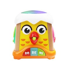 ToP BRIGHT 特寶兒 合 1 活動小雞鼓樂器玩具, 混色