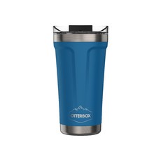 OTTERBOX Elevation 16掀蓋式不鏽鋼保溫隨行杯, 藍色, 473ml