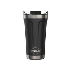 OTTERBOX Elevation 16掀蓋式不鏽鋼保溫隨行杯, 黑色, 473ml