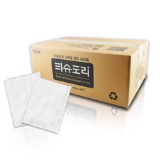 TissuEDori 每日一張 可水洗大容量營業用廚房拋棄式抹布 白色, 1個