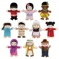 Magic Castle 世界各國手偶, 10個