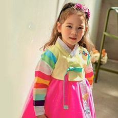 예닮 여아용 한복세트 예레몬