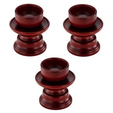 Namwonmoggi 名品南原 韓國產春香榿木酒杯杯托組, 3個