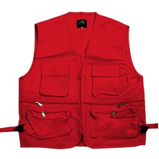 Workman工業用New TC工作背心 紅色, 1個